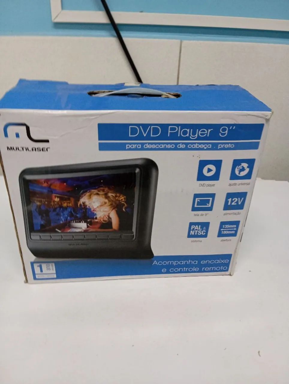 DVD Player 9" Para Descanso De Cabeça  - Foto 6