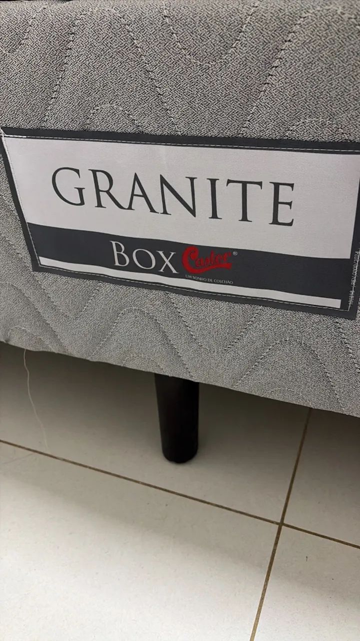Cama box viuva - colchão Castor 