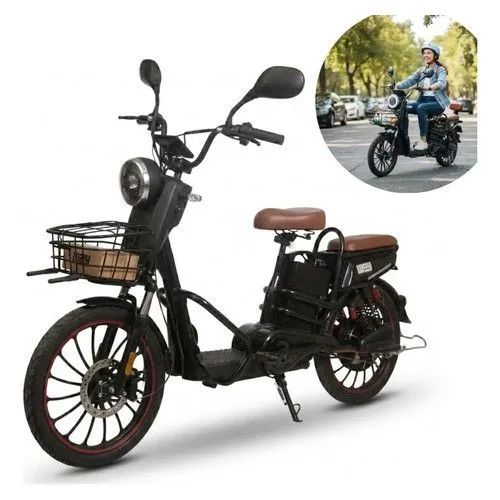 Bicicleta elétrica 48V 500W - Foto 2