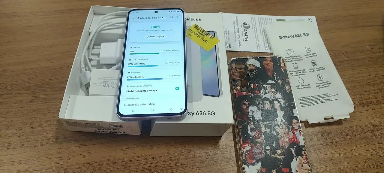 A36 5g 128g 6 ram 1 mes uso