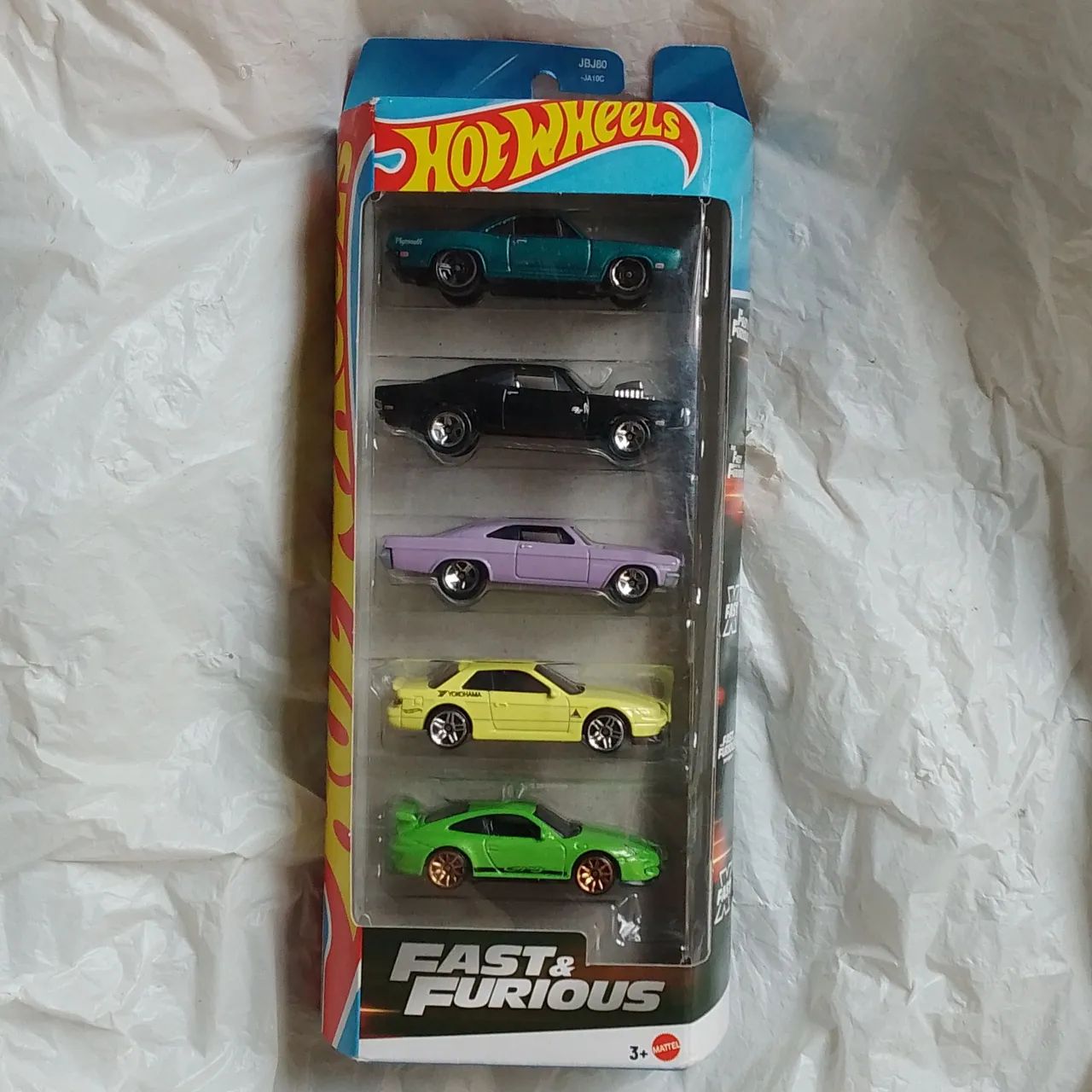 Hot Wheels Pack 5 Fast Furious Velozes Furiosos