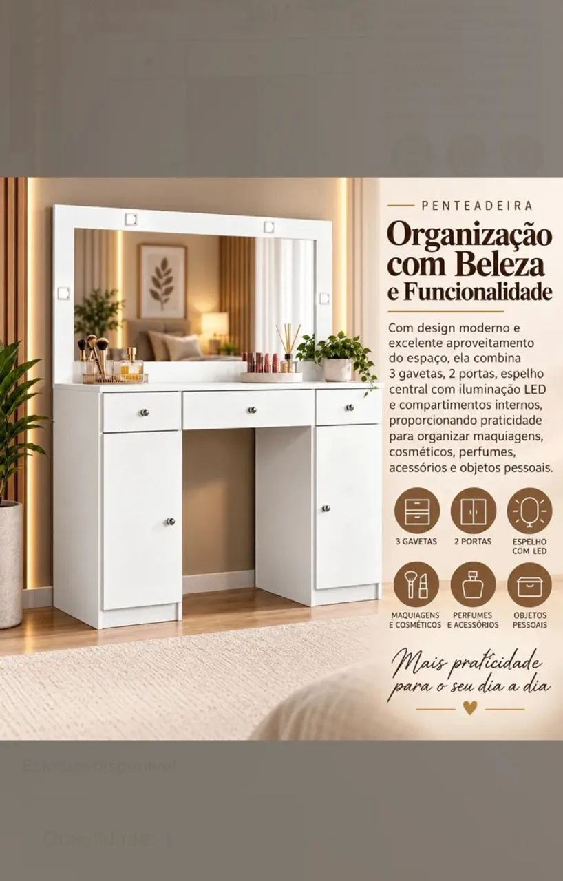 Penteadeira Camarim 