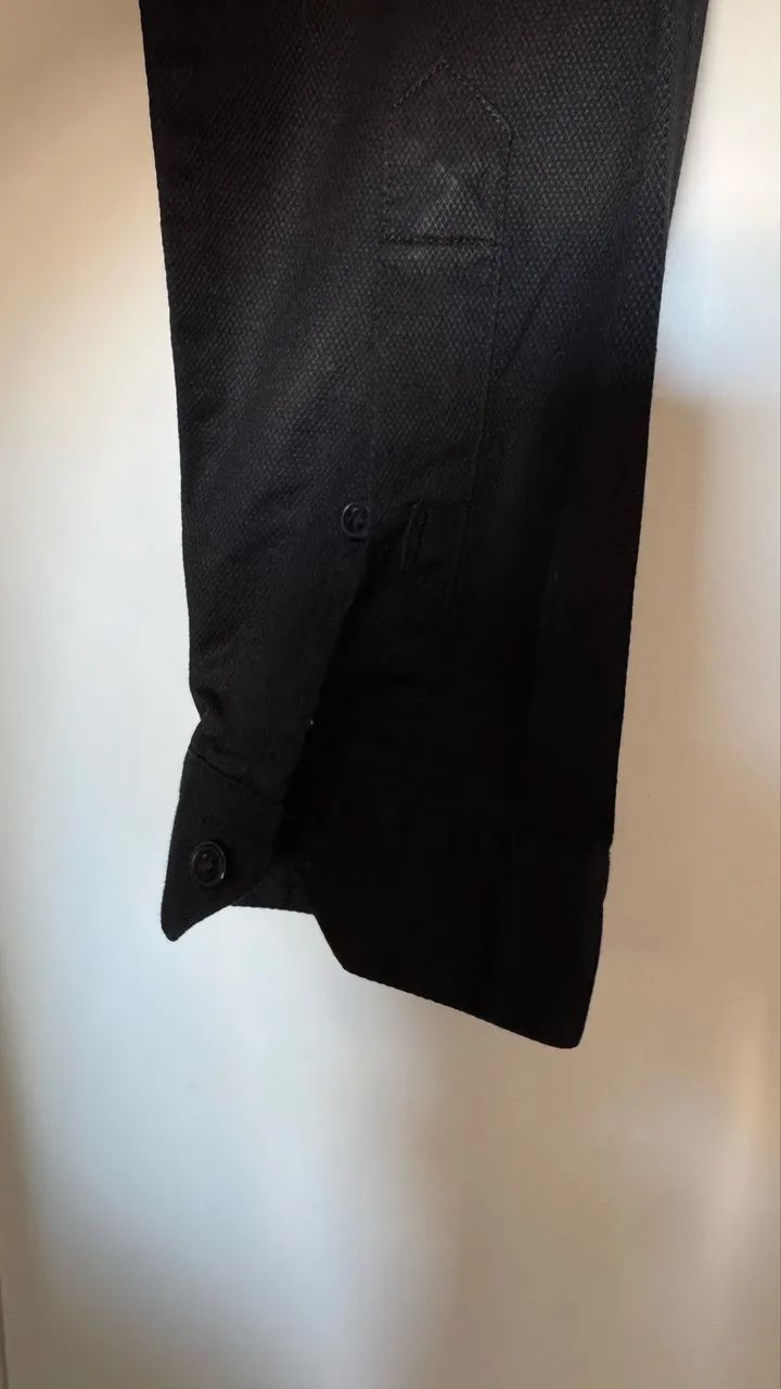 Camisa preta Zara - Foto 2