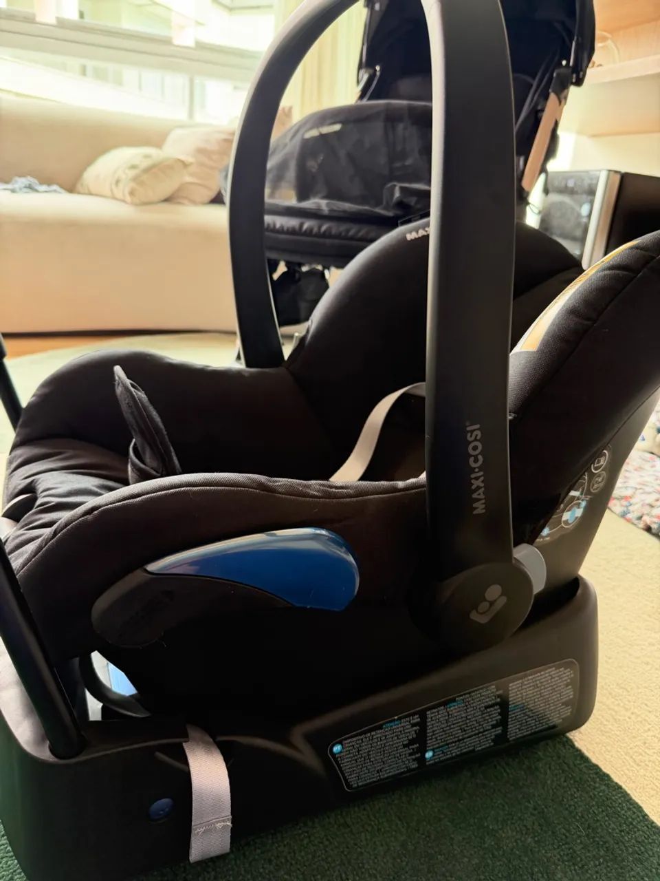Carrinho e bebê conforto Eva 3 Maxi Cosi - Foto 4