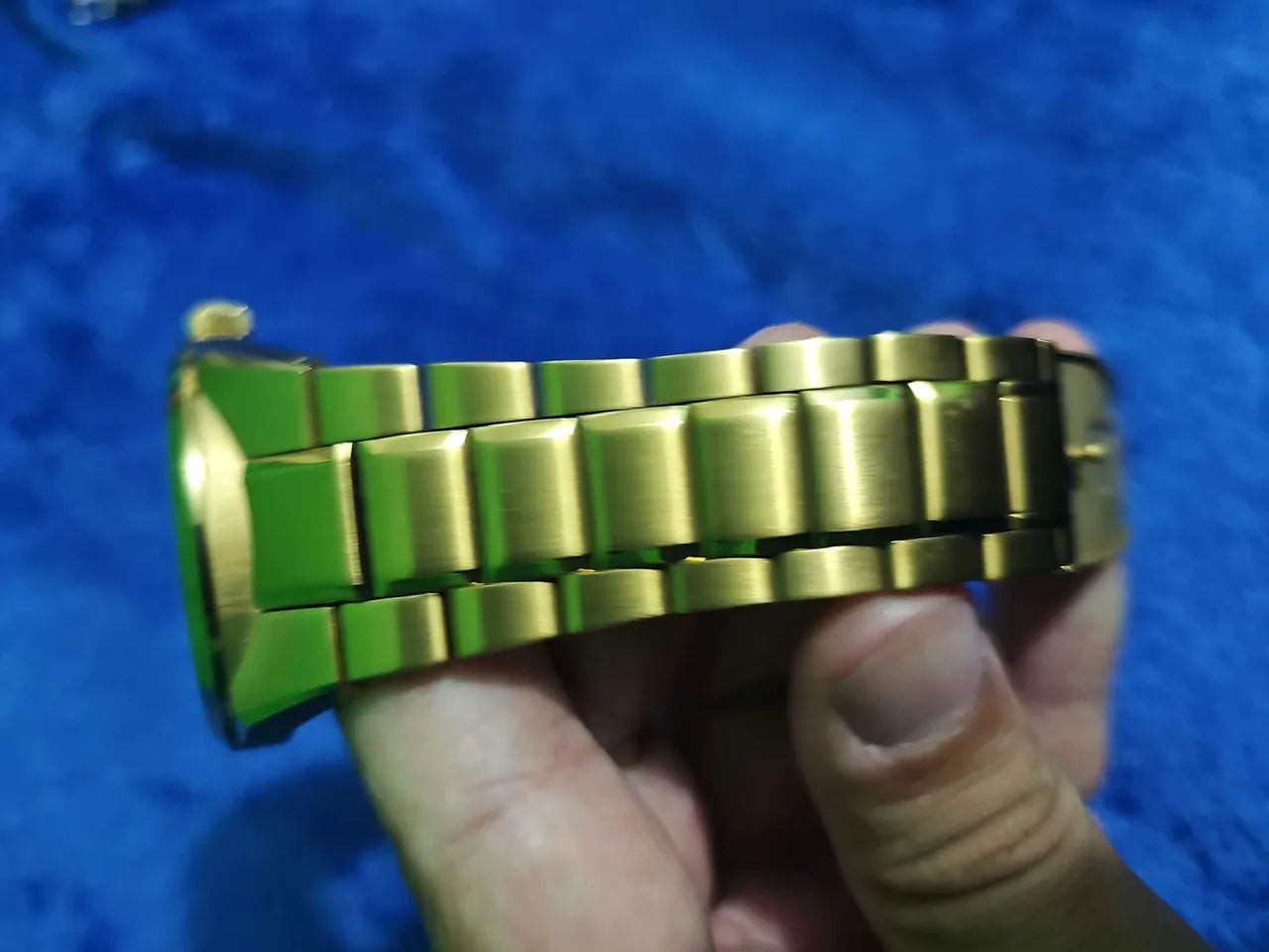 Relógio Orient dourado  - Foto 4