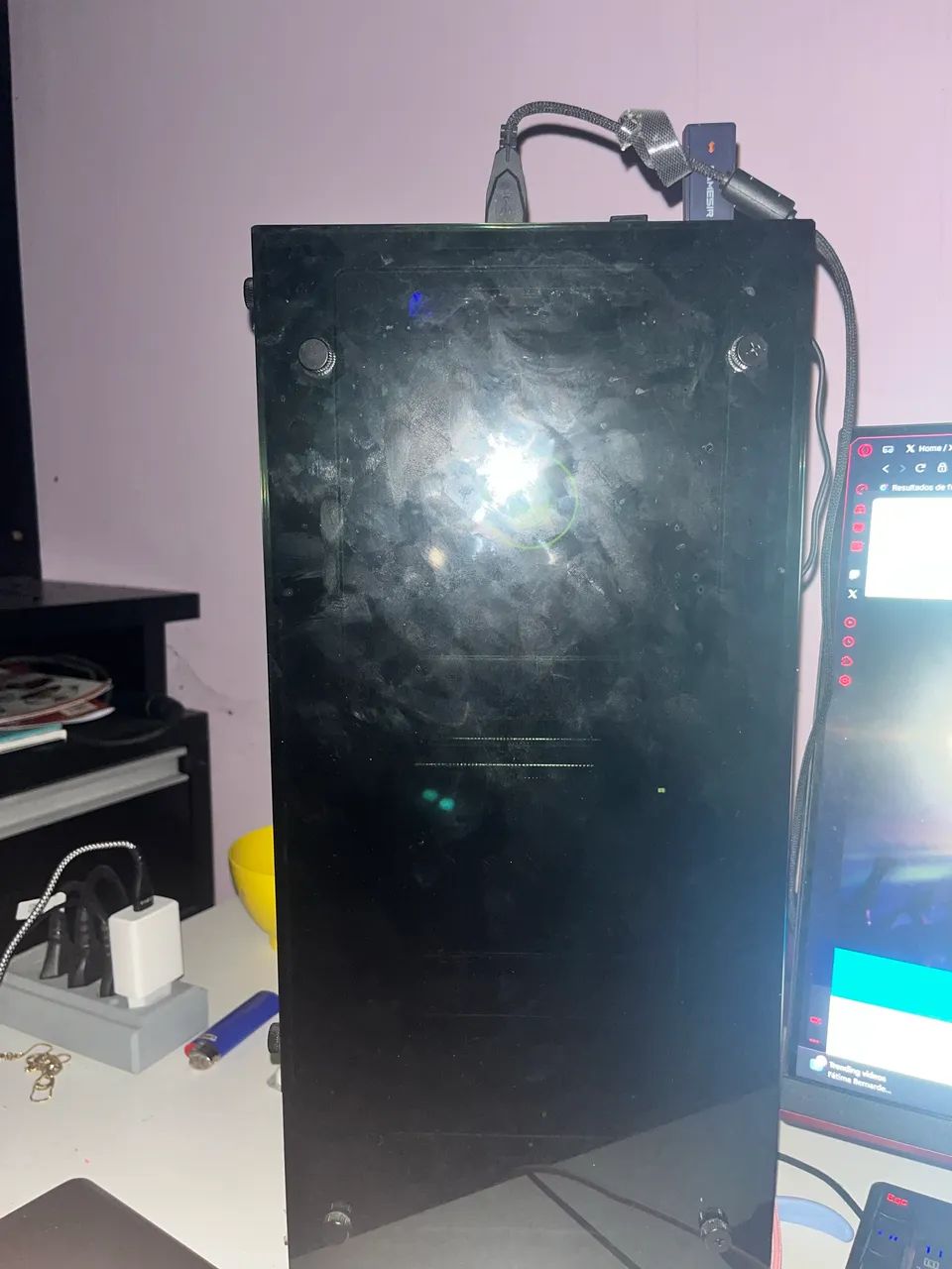 CPU completa e monitor AOC  - Foto 2