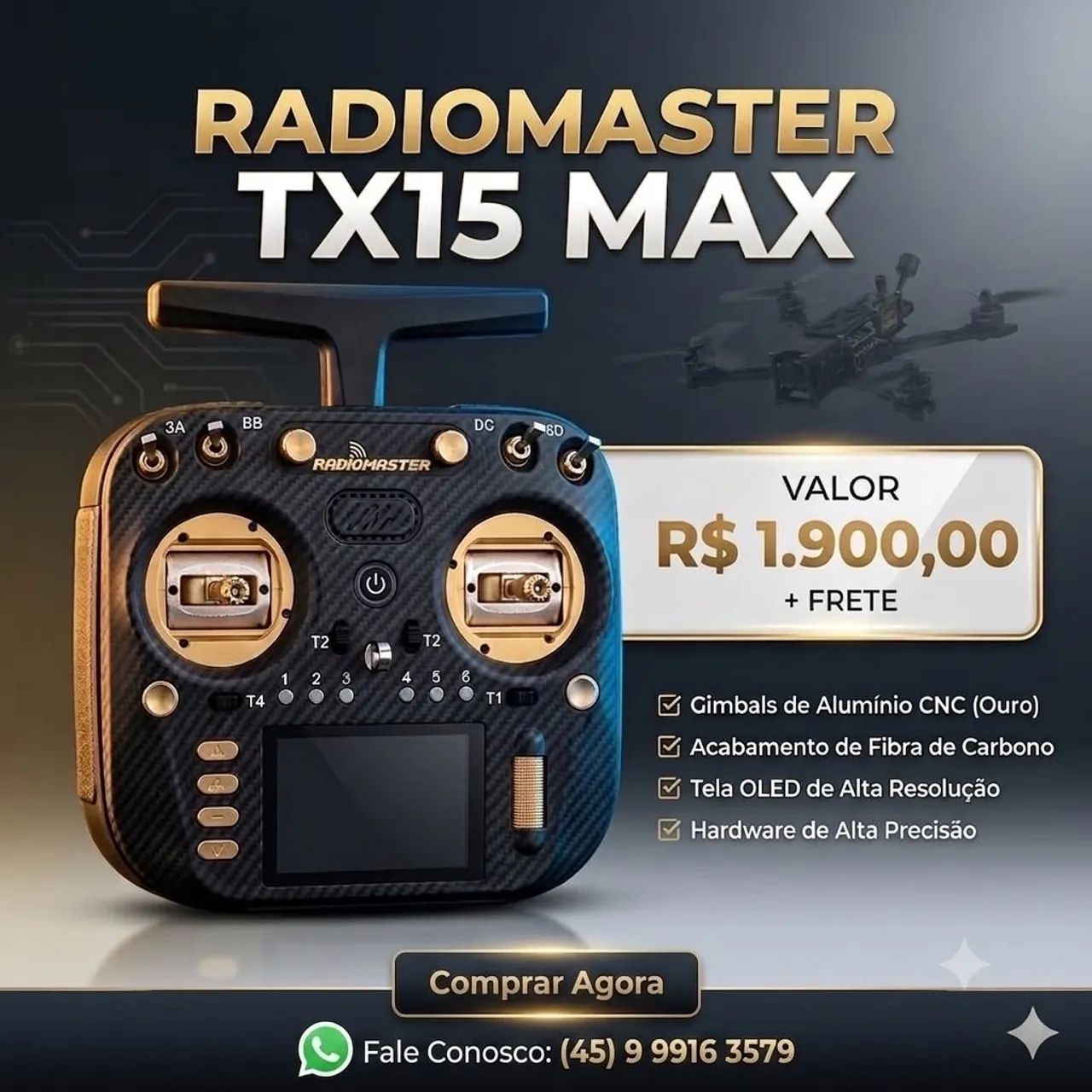 Radiomaster tx15 max gold - Foto 2