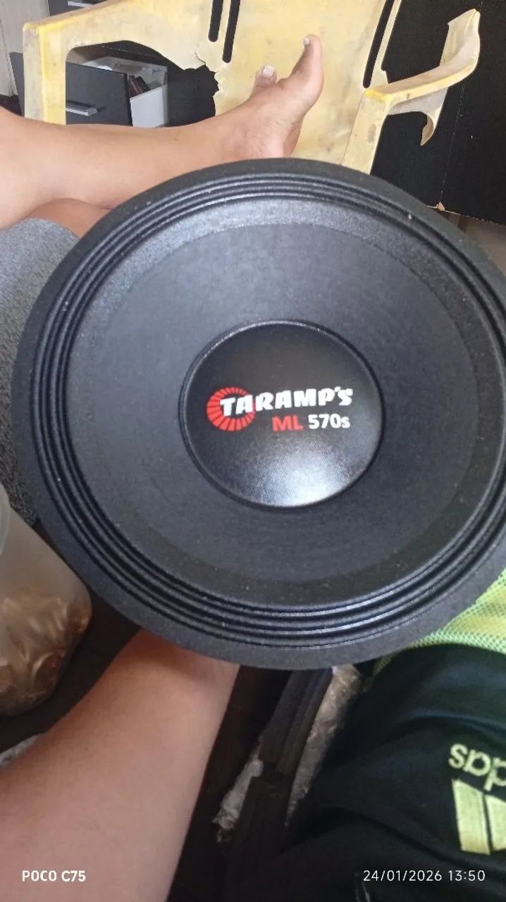 Kit reparo original, Taramps 570s 4 homs 12 polegadas 