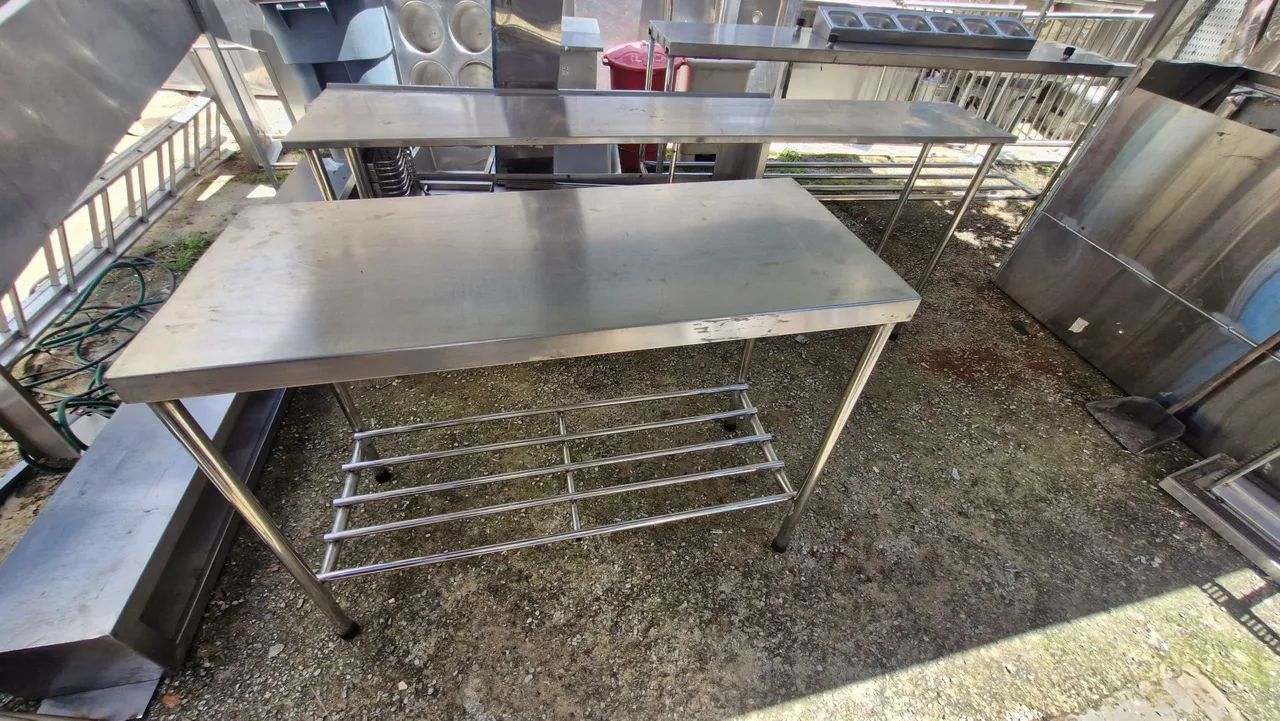 Mesa manipulação inox 304. - Foto 2