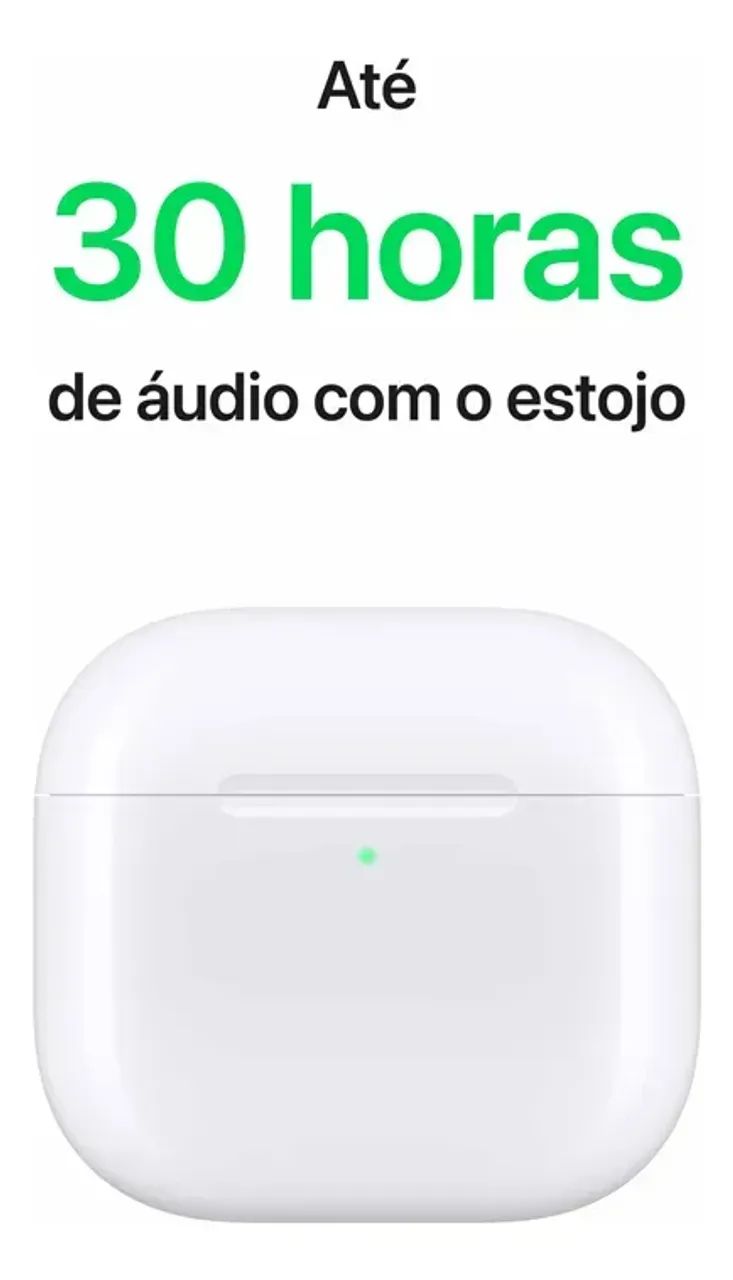Fone de ouvido Apple Airpods 4 with actie noise cancelation