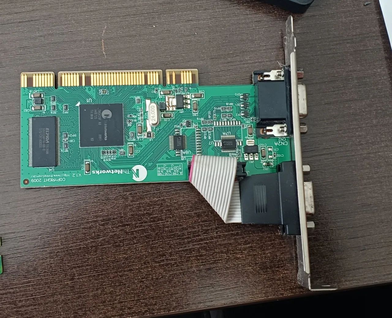 Placa de vídeo Tn 502 pci dual