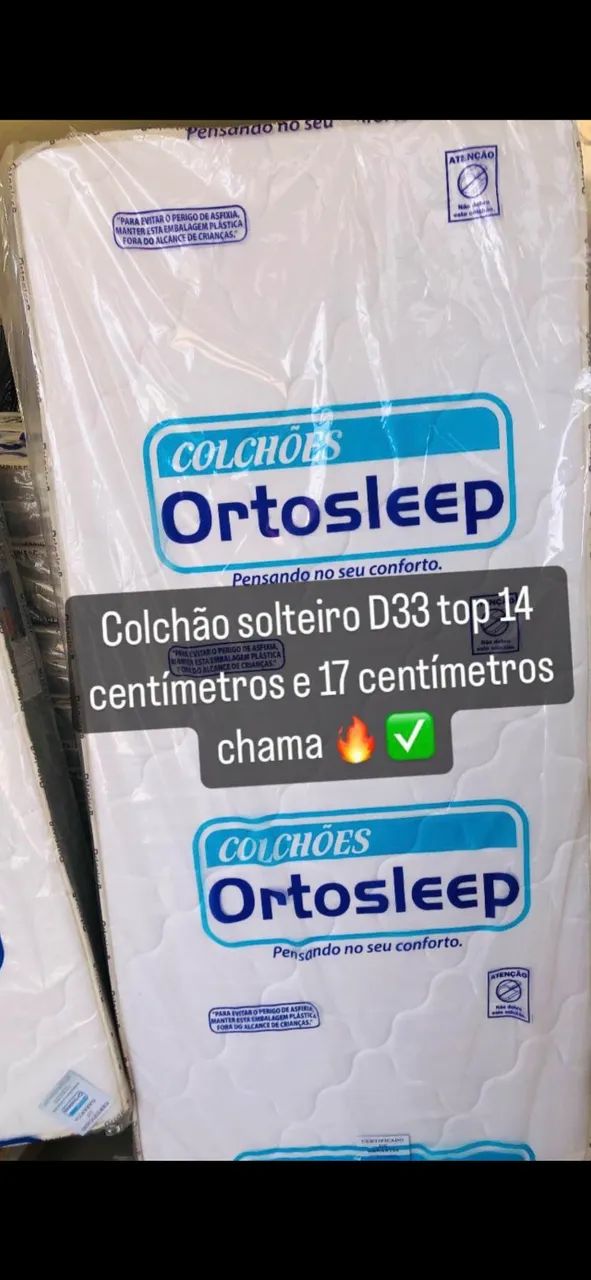 Colchao d33 solteiro hoje