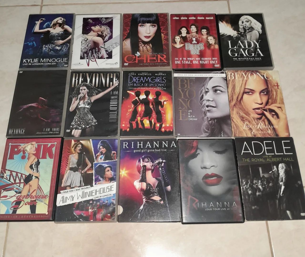 Dvds de shows - Pop,mpb,rock,sertanejo e axé