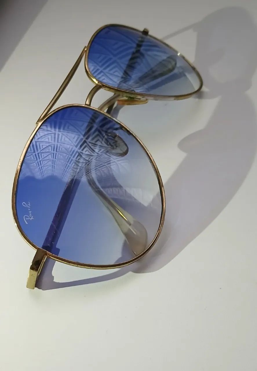 Óculos Ray-Ban Aviator Vintage - Original - Foto 2