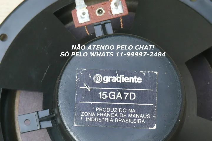 Alto falante Gradiente LEIA o anúncio!