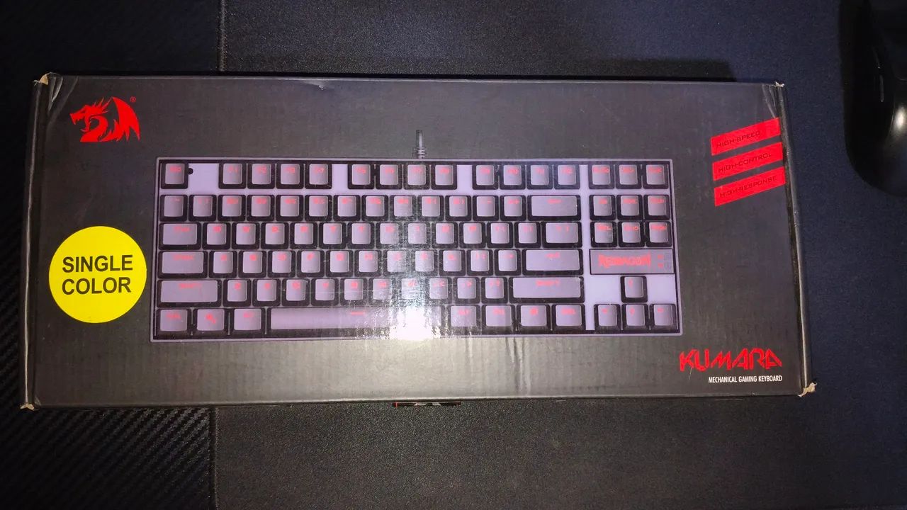 Teclado Redragon Kumara Red