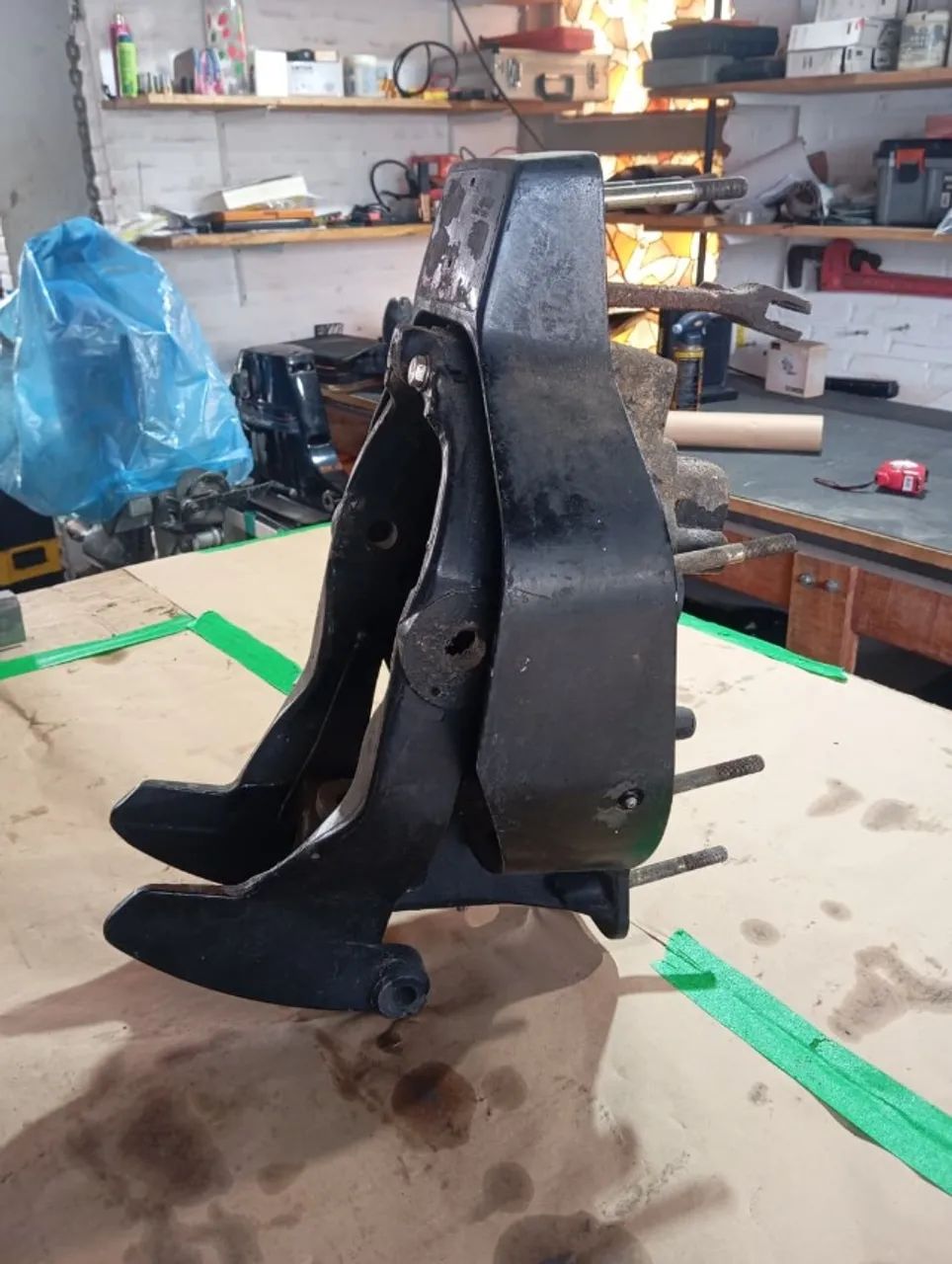 TRANSOM MERCURY MERCRUISER - PEÇA ORIGINAL PARA SISTEMA DE RABETA - Foto 4