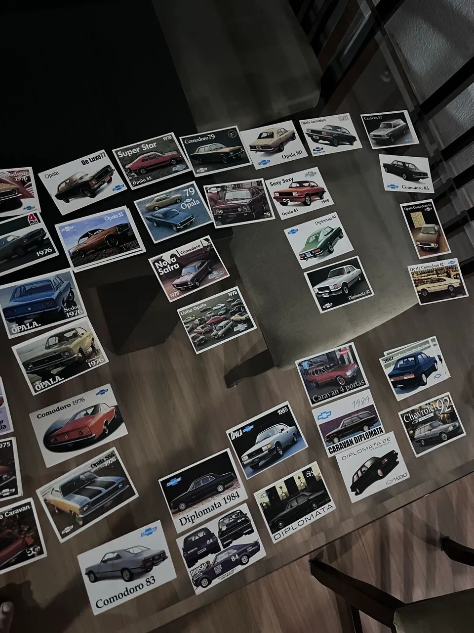 Coleção de Cards Antigos Opala & Caravan - Foto 5