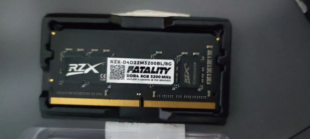 Memória Ram Notebook Rzx Gamer Fatality 8gb Ddr4 3200mhz - Foto 4