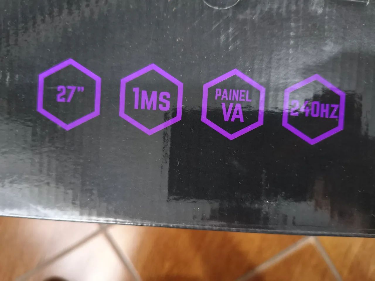 Monitor Gamer 27" Curvo 240Hz<br><br>Mancer Valak ZX240H - Impecável + Caixa - Foto 4