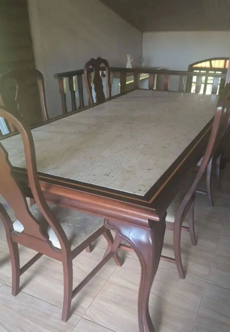 CONJUNTO DE MESADE JANTAR COM 10 CADEIRAS  - Foto 4
