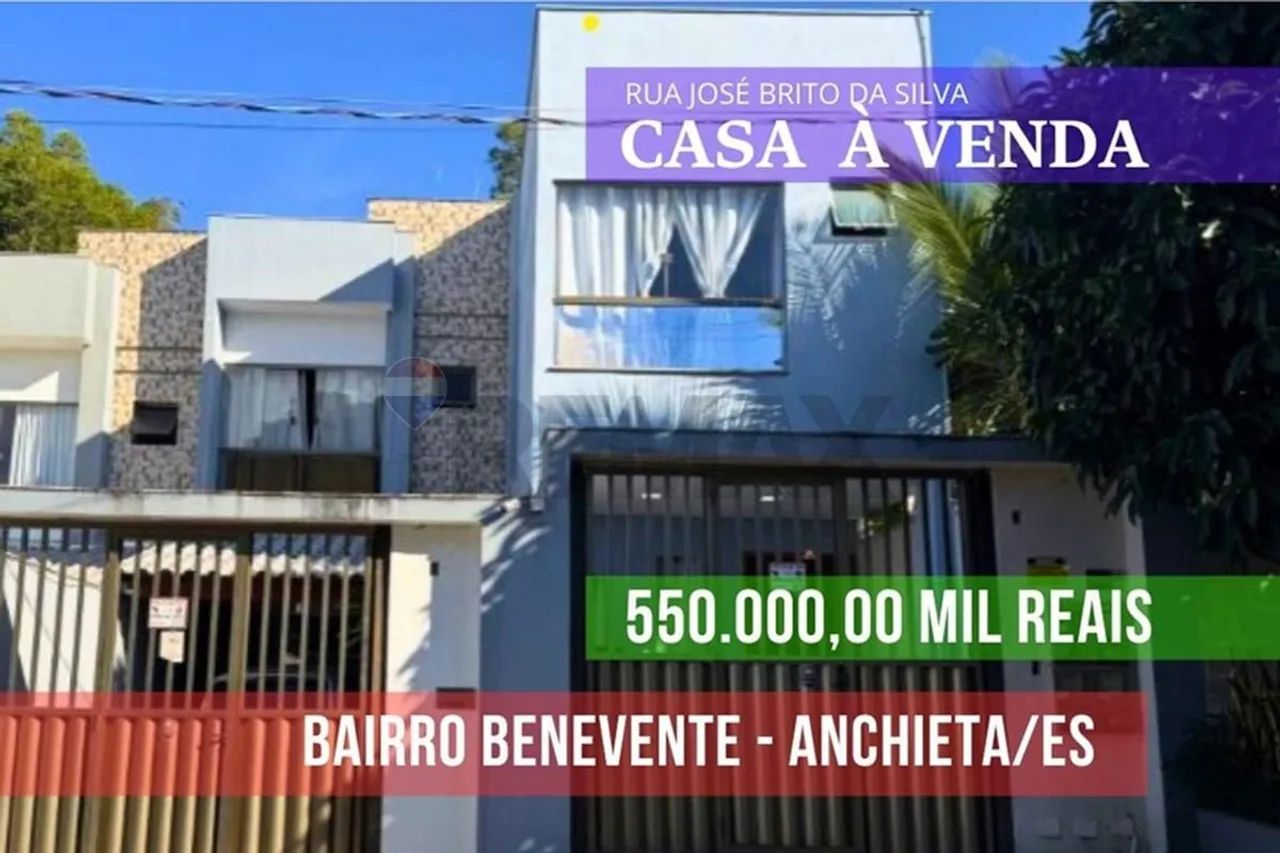 Casa Duplex à venda em Anchieta, ES