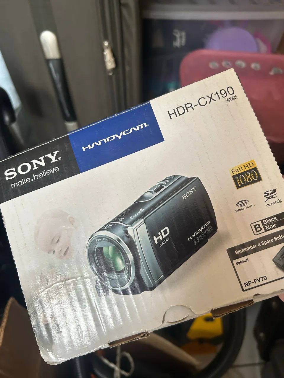 Filmadora Sony Impecável na Caixa - Foto 3