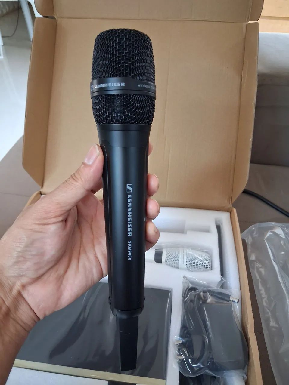 Microfone Sennheiser duplo sem fio  - Foto 2
