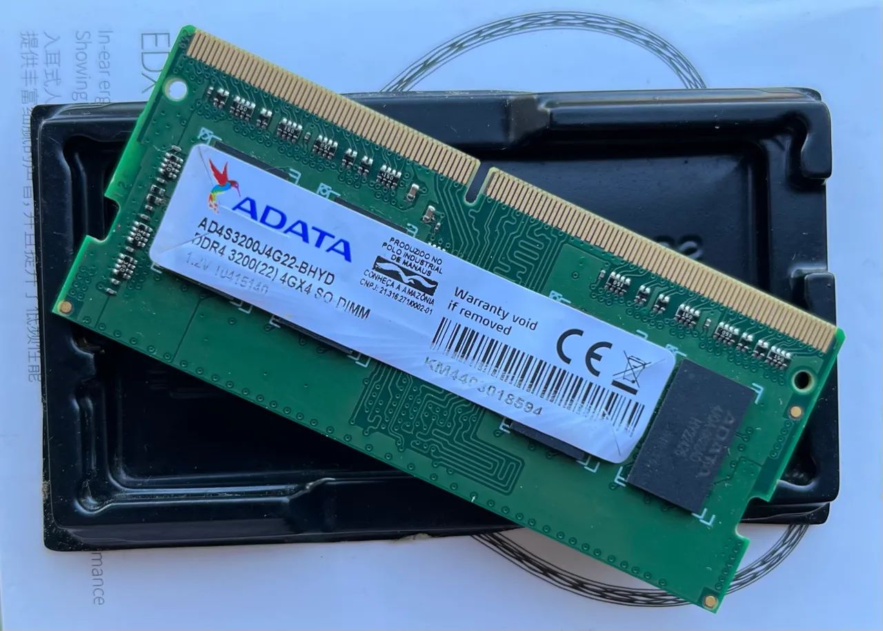 Memória Adata 4gb Ddr4 3200mhz - Foto 2