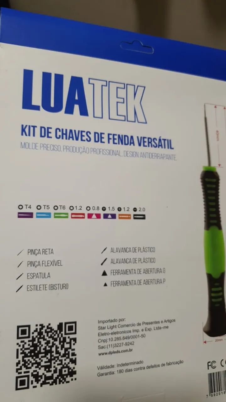 Kit Chaves Ferramenta 16 Peças Abrir Celular Iphone Precisão - Foto 4