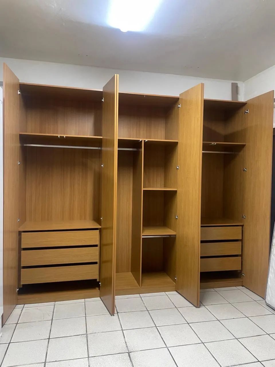 Guarda roupa portas em click Mdf  - Foto 2
