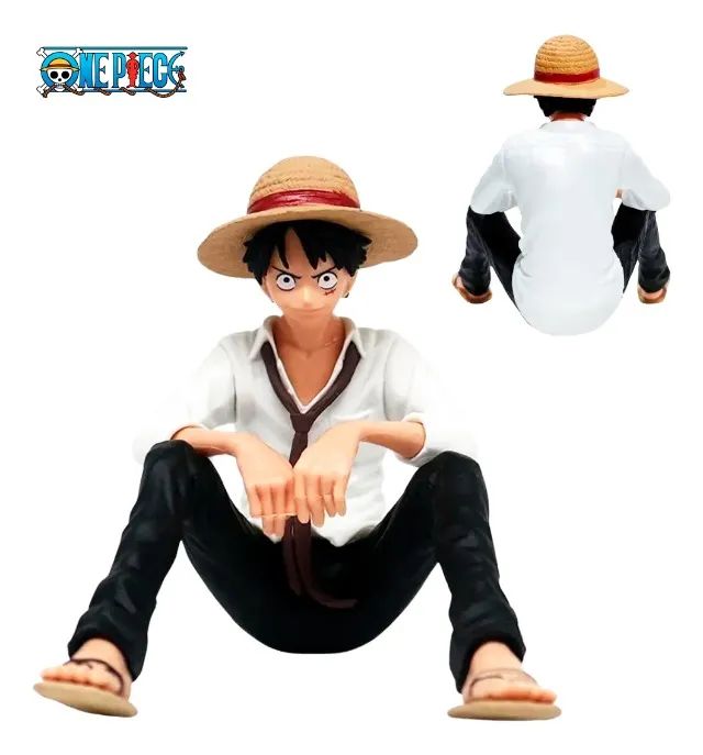 Boneco Monkey D. Luffy One Pience Action Figure 12 cm Estátua Premium - Foto 5