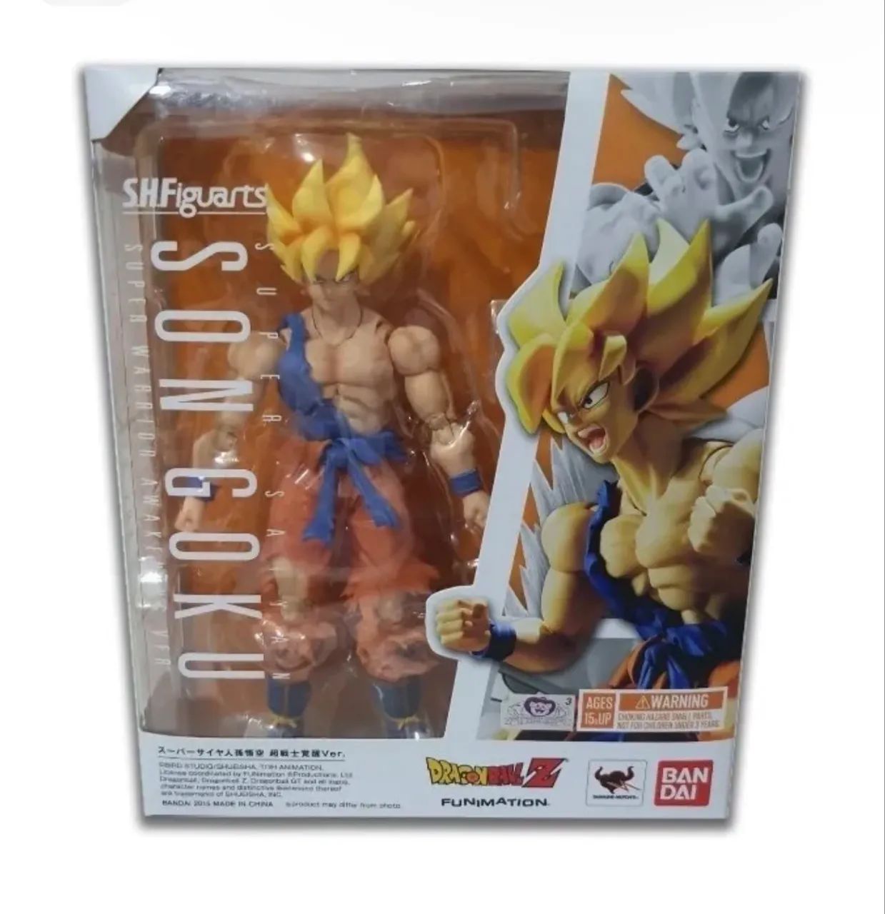 Sh figuarts Goku Awakening - raro