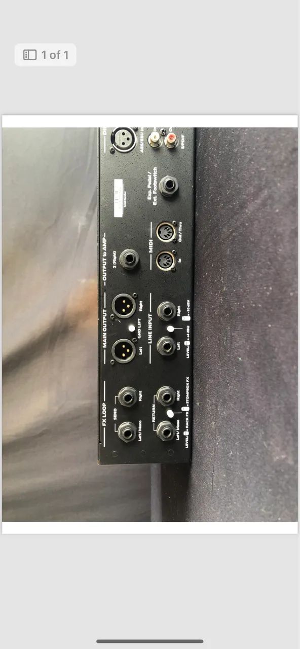 Processador para Guitarra AVID ELEVEN RACK - Foto 5