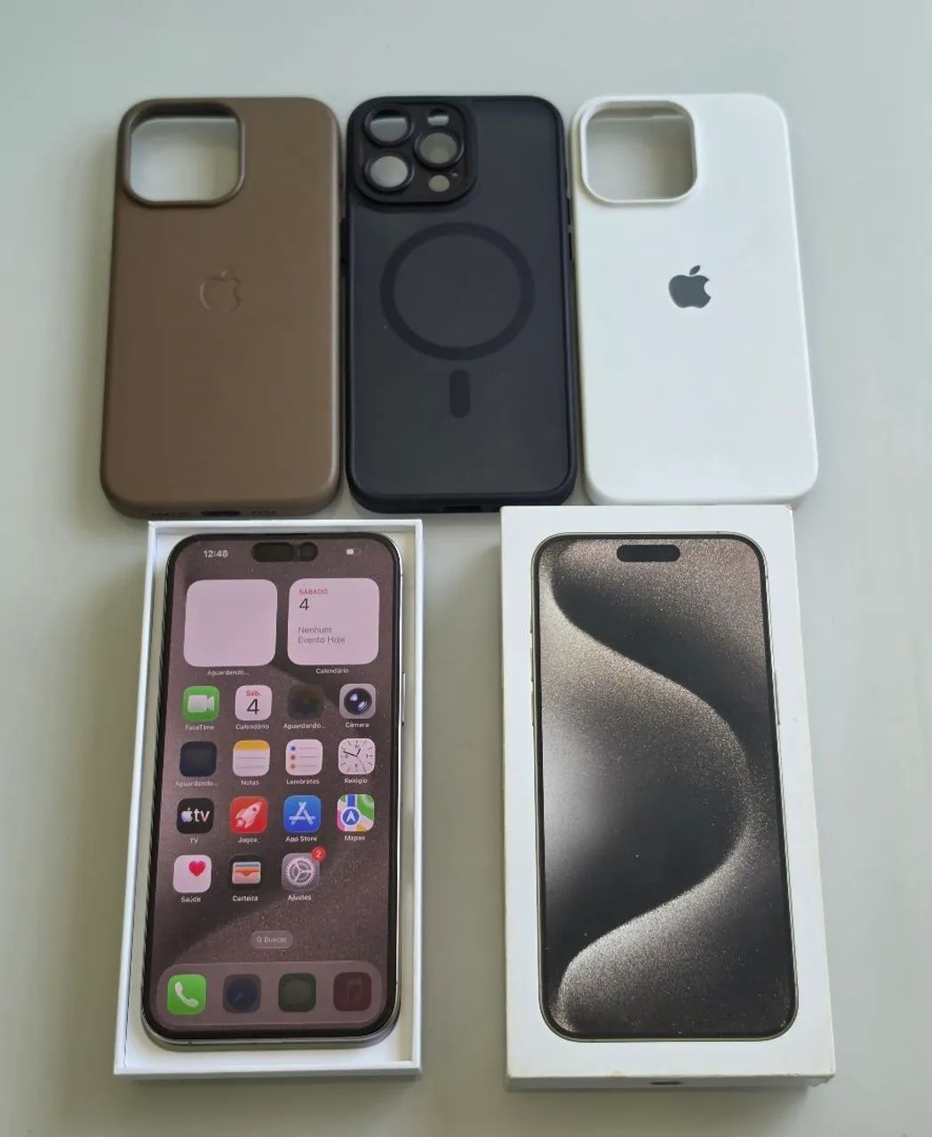 IPhone 15 Pro Max 256GB natural titânio  - Foto 2