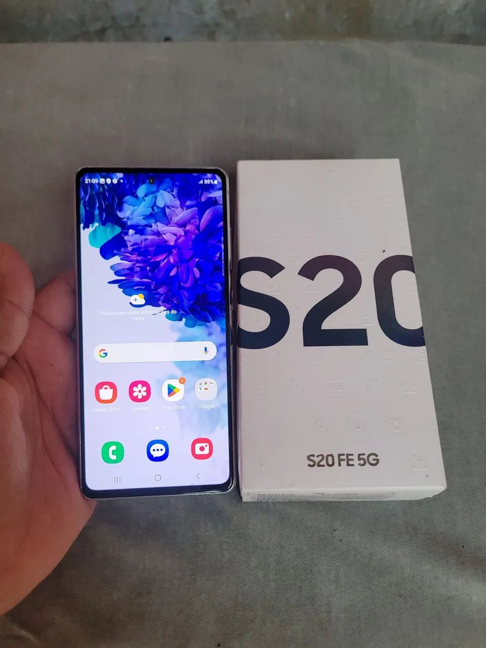 Samsung s20 fe 5g 128 gb aceito trocas - Foto 2