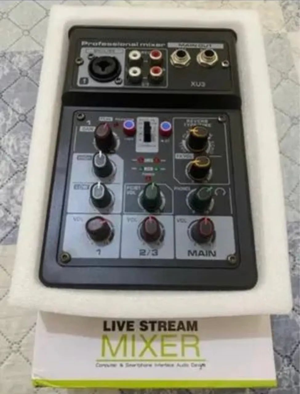 Mesa de Som compacta e interface áudio/Live - Foto 3