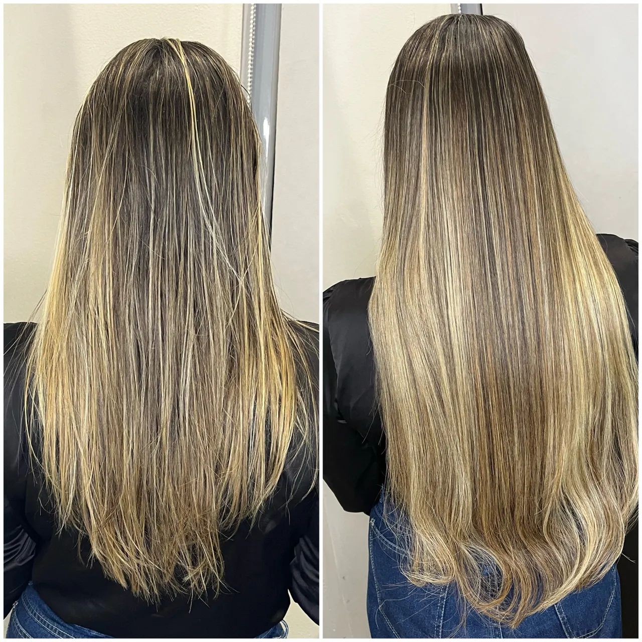 Cabelo 100% humano loiro 70cm