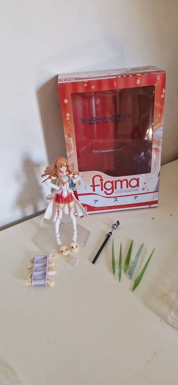 Asuna Figma 178 Action Figure Sword Art Online Réplica - Foto 4