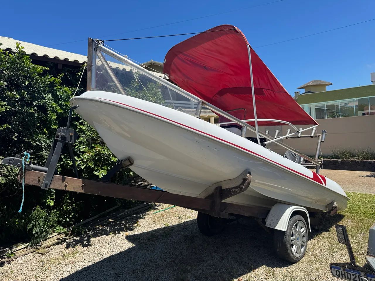 Barco com motor mercury 50HP ZERO KM. 