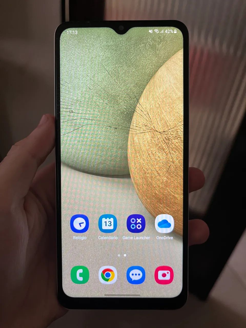 Samsung A12 (Tela trincada) - Foto 2