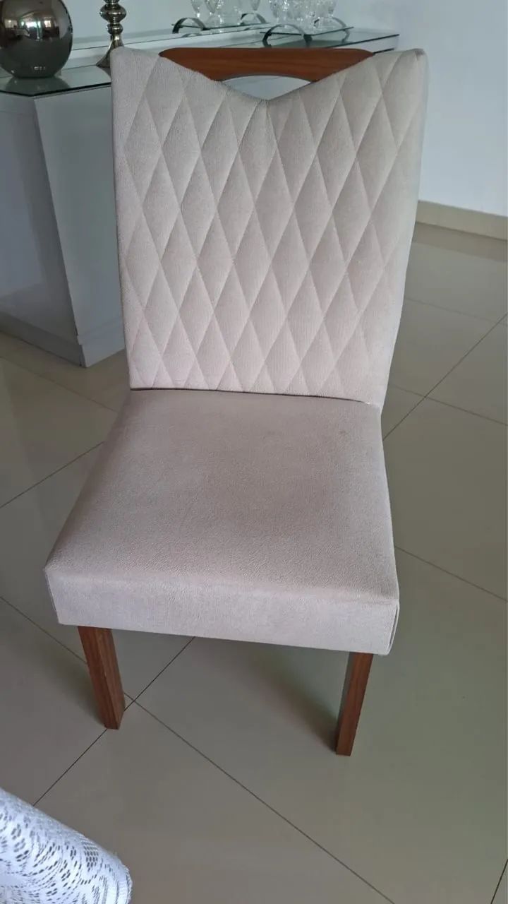 Cadeiras de mesa Estofadas - Foto 3