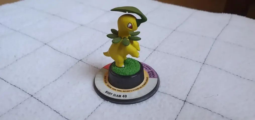 Figura Original Bayleef Do Pokémon Trading Figure Game - Foto 3