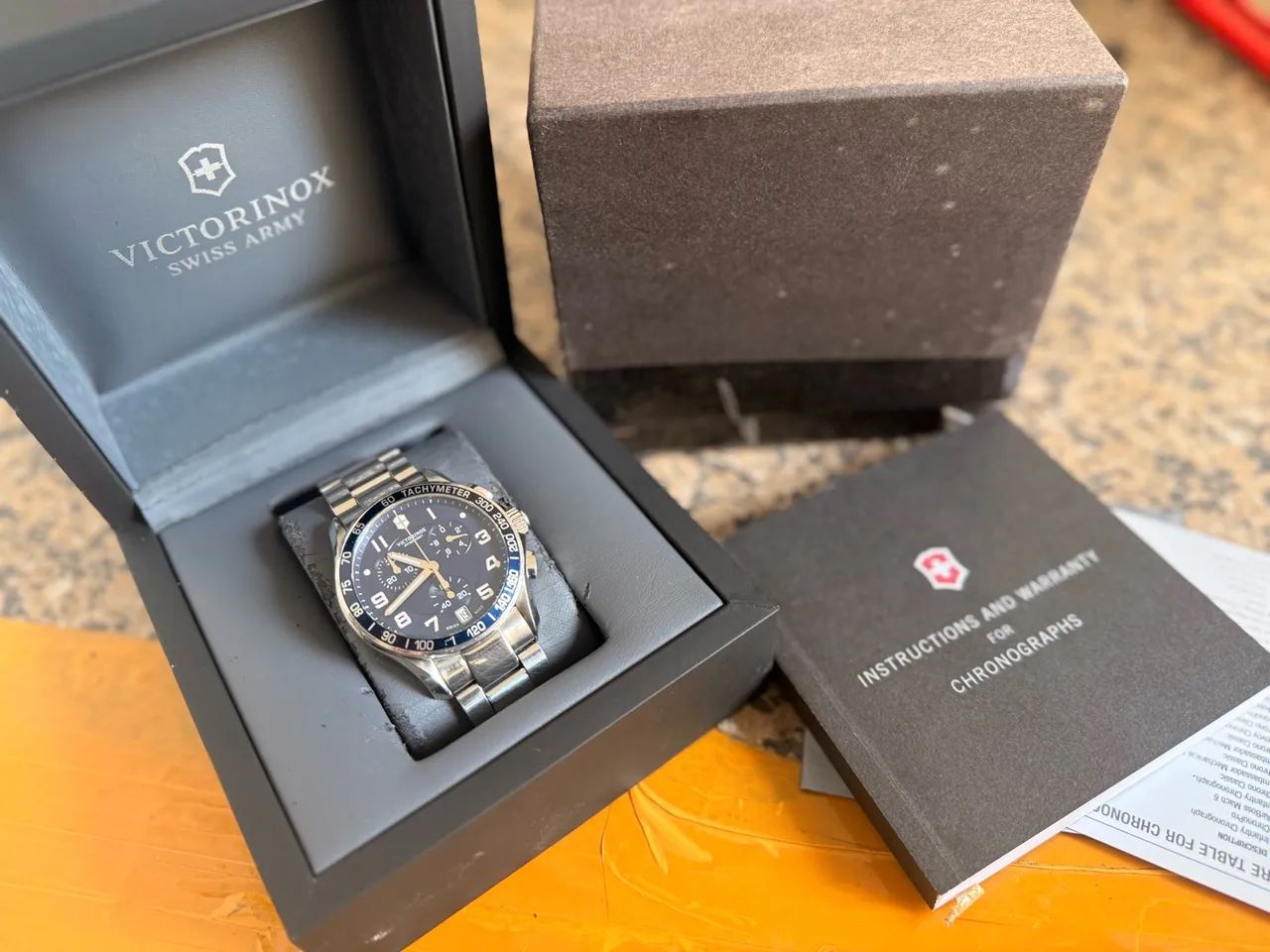 Relogio Victorinox Swiss Army Chrono Classic XLS Blue - Acessórios