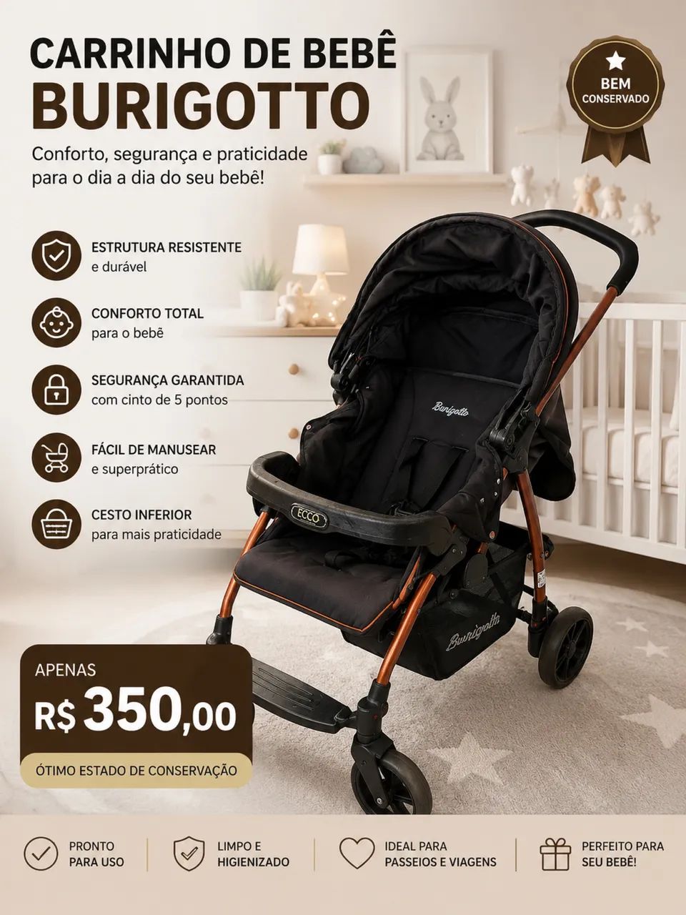 Carrinho de bebê
