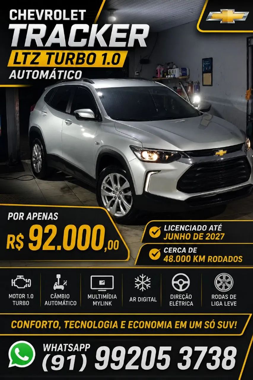 Chevrolet Tracker TRACKER LTZ 1.0 Turbo 12V Flex Aut. 2023