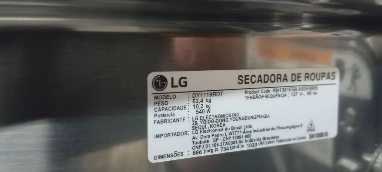 Secadora de roupas  - Foto 5