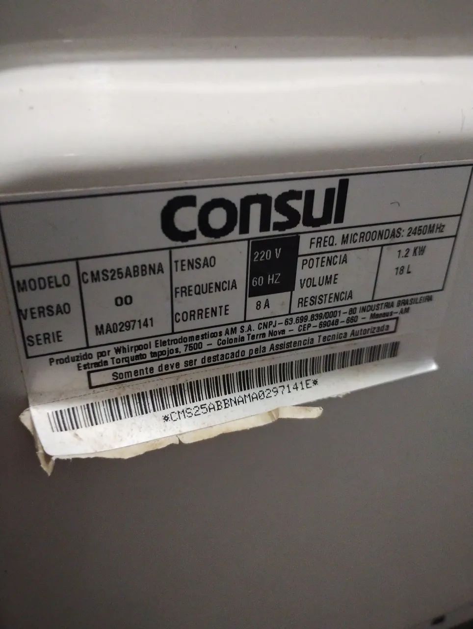 MICROONDAS CONSUL 22 L... - Foto 2