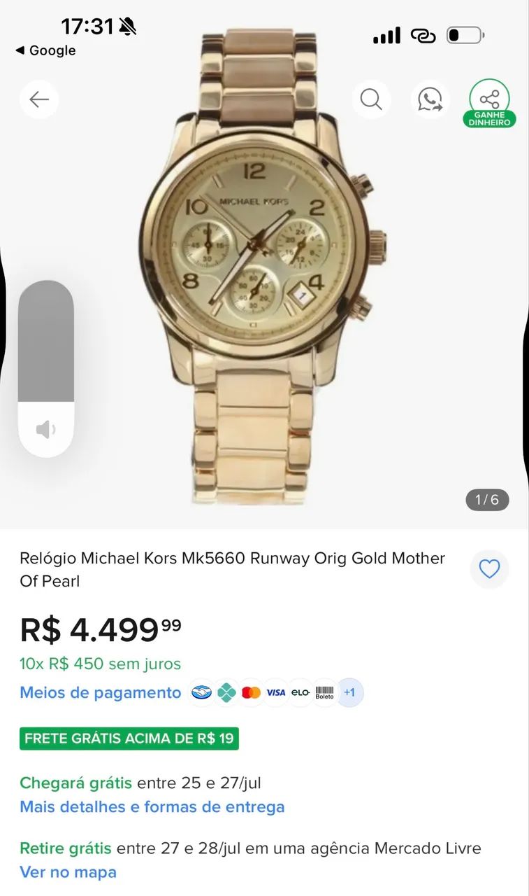 Relógio Michael Kors - Foto 4