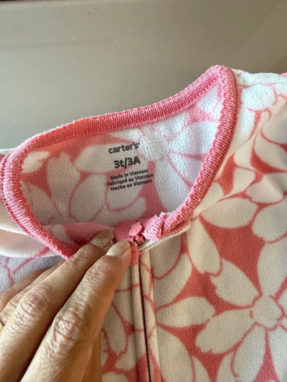 Pijama macacão carters tam 3 - Foto 2